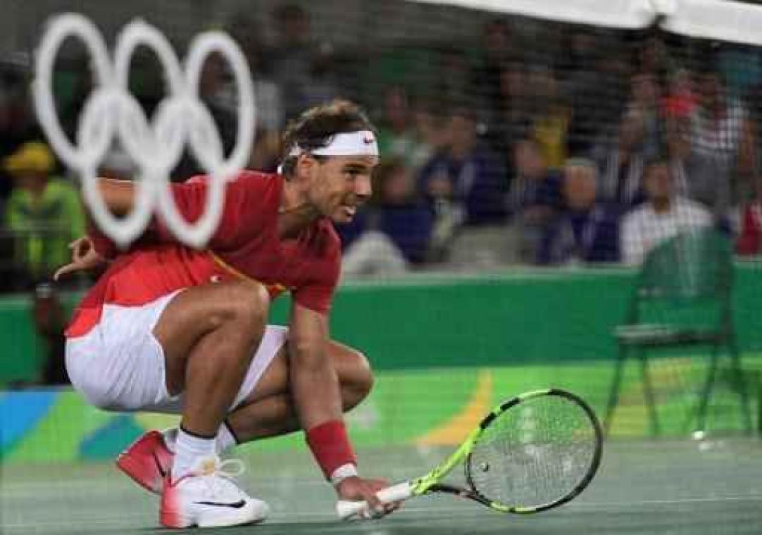 OS 2016 - Rafael Nadal en Marc Lopez winnen dubbelspel