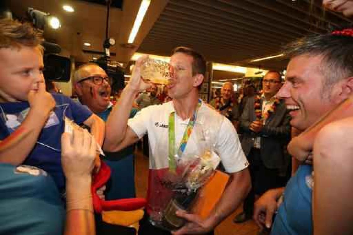 OS 2016 - Triomfantelijke terugkeer voor bronzen medaillewinnaar Van Tichelt