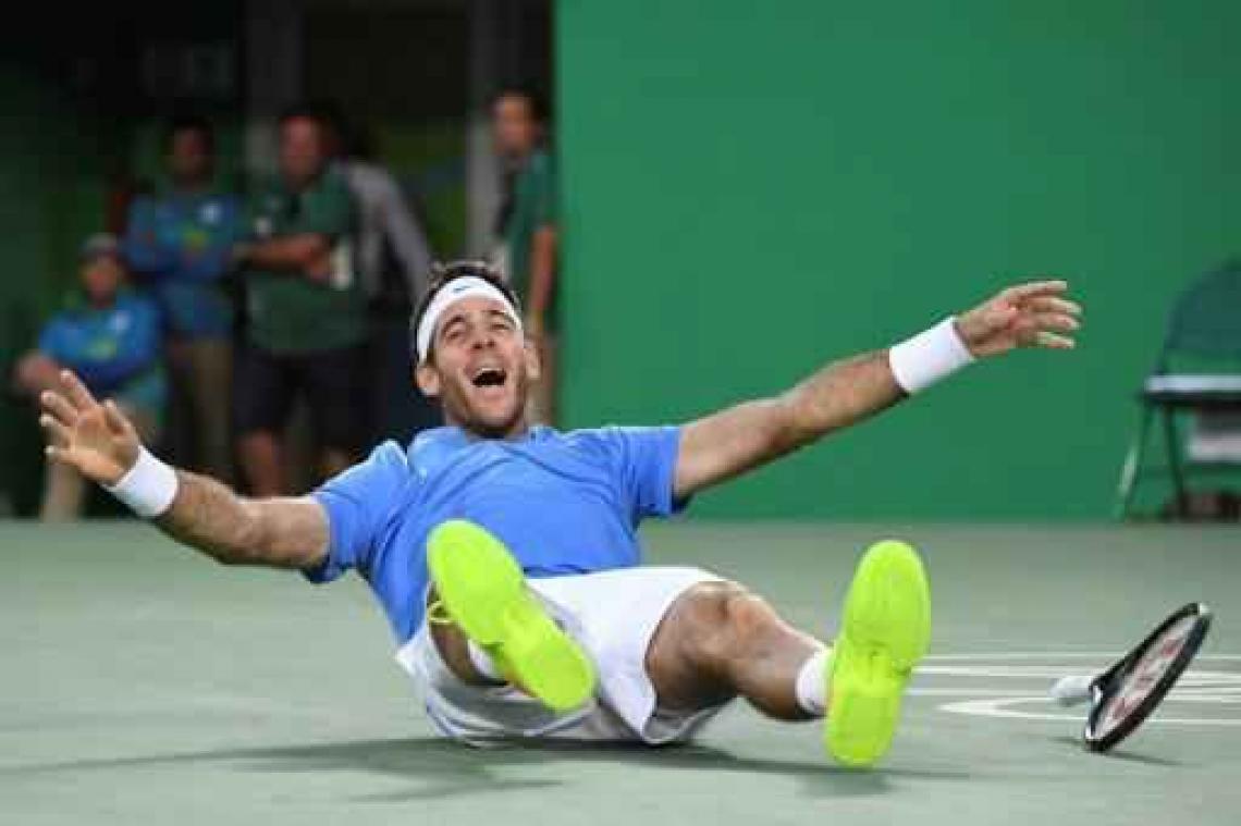 OS 2016 - Del Potro kegelt Nadal uit het tennistoernooi