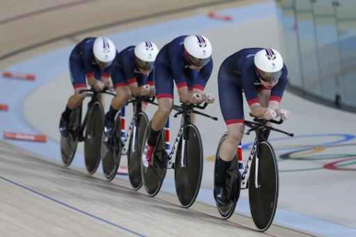 OS 2016 - Ook goud en wereldrecord voor Britse vrouwenteam in ploegenachtervolging