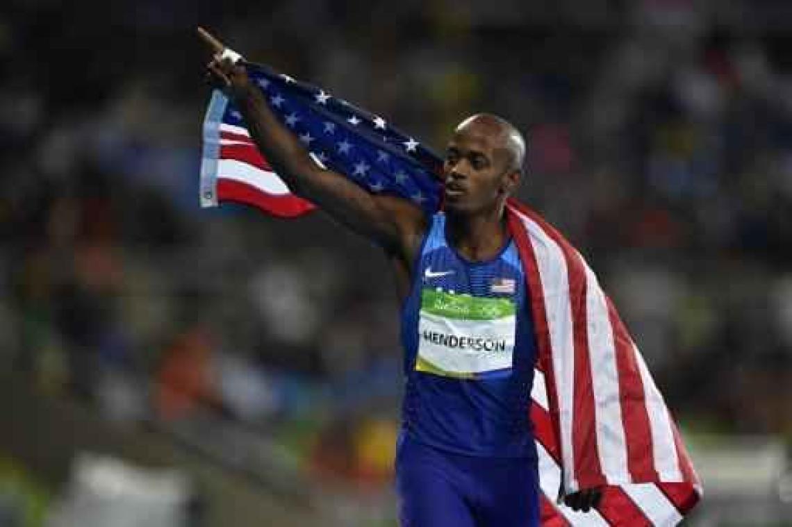 OS 2016 - Amerikaan Jeff Henderson pakt goud in verspringen