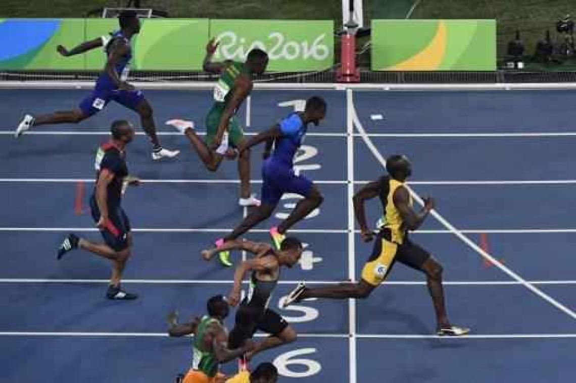 OS 2016 - Drie op een rij, Usain Bolt opnieuw koning van de 100m