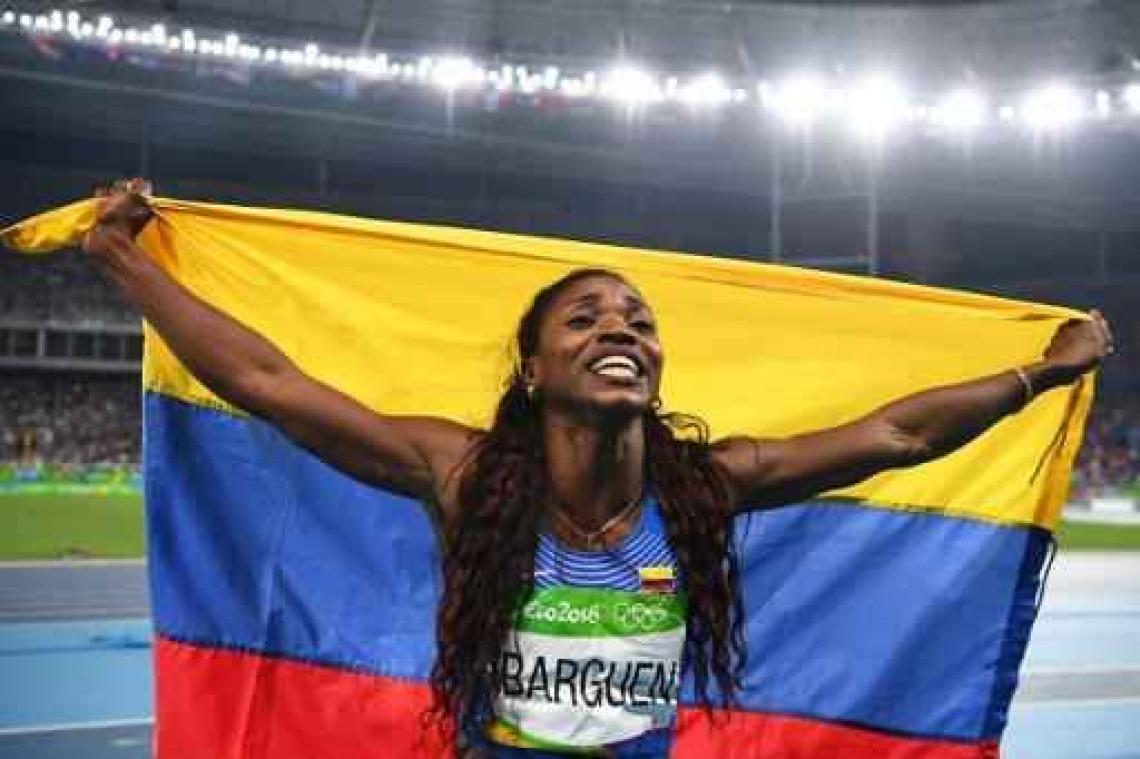 OS 2016 - Geen maat op Colombiaanse Ibargüen in finale hink-stap-springen