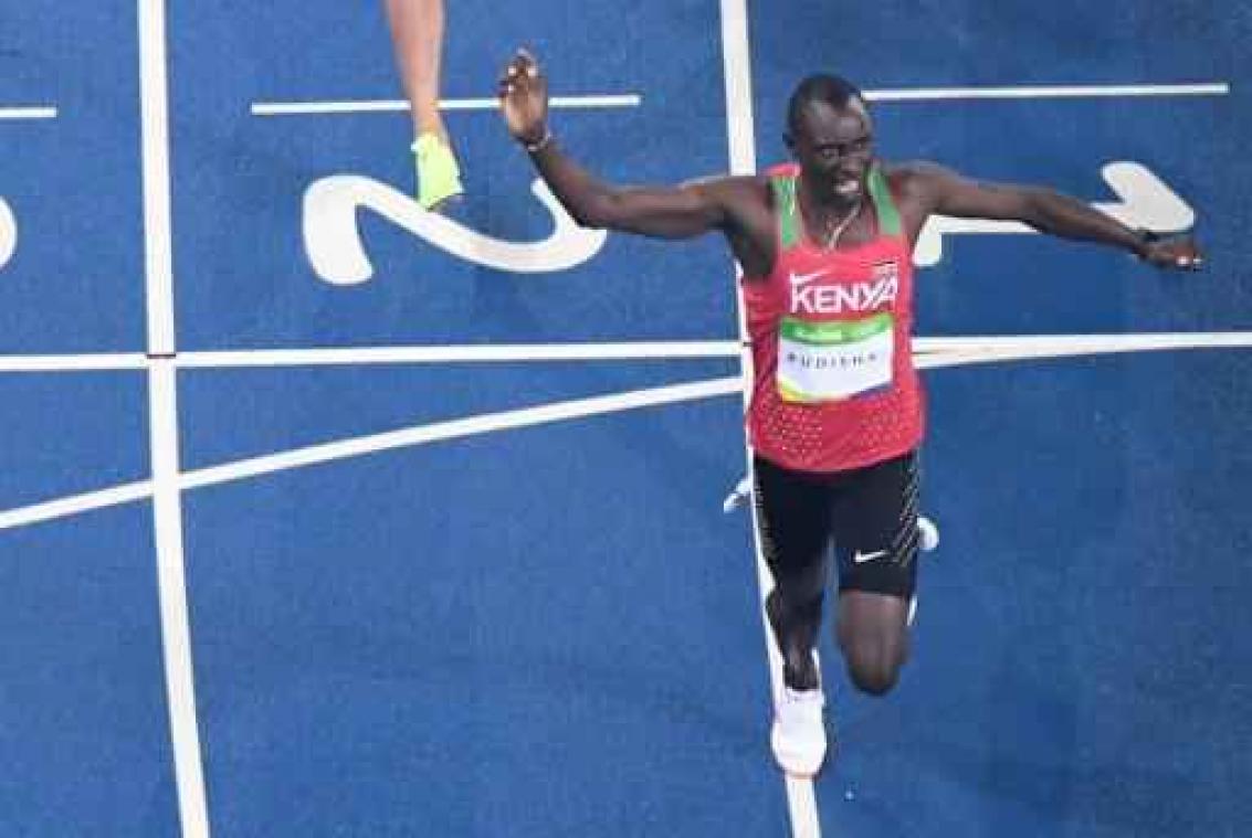 OS 2016 - David Rudisha verlengt olympische titel 800 meter