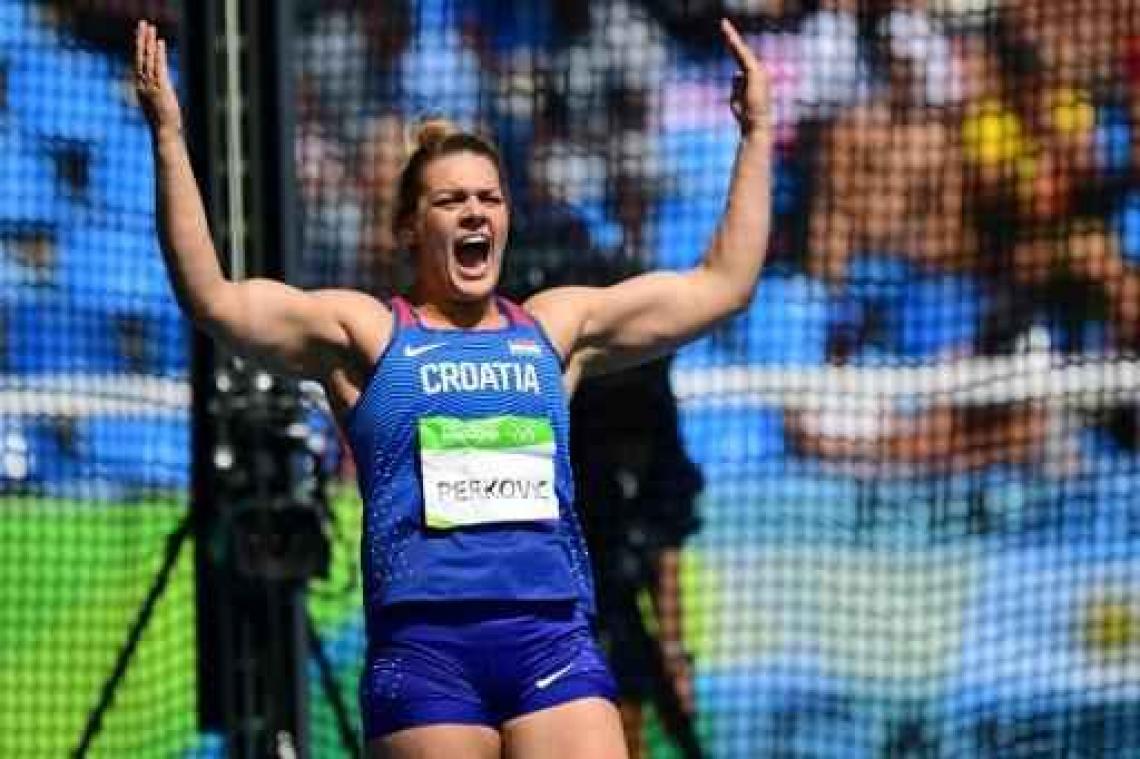 Kroatische Perkovic verlengt olympische titel discuswerpen