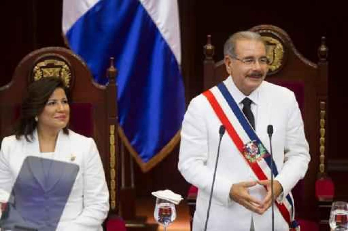 President Mediana begint aan tweede ambtstermijn in Dominicaanse Republiek