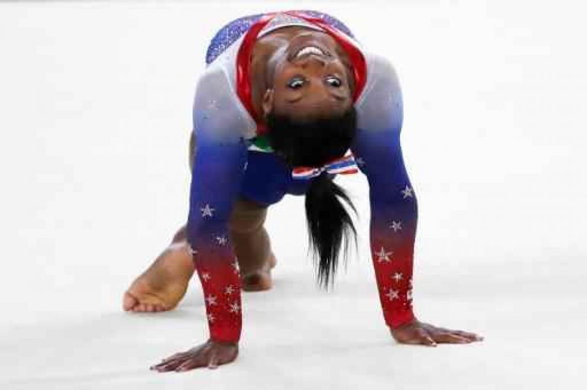OS 2016 - Turnster Simone Biles pakt goud en zorgt voor evenaring record
