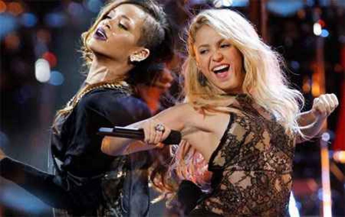 Zijn Shakira en Rihanna een droomduo?