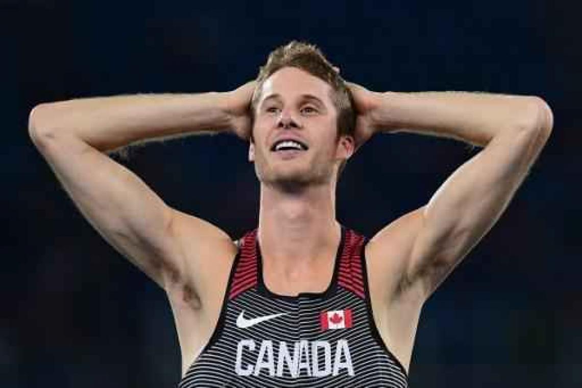 OS 2016 - Canadees Derek Drouin pakt goud in hoogspringfinale