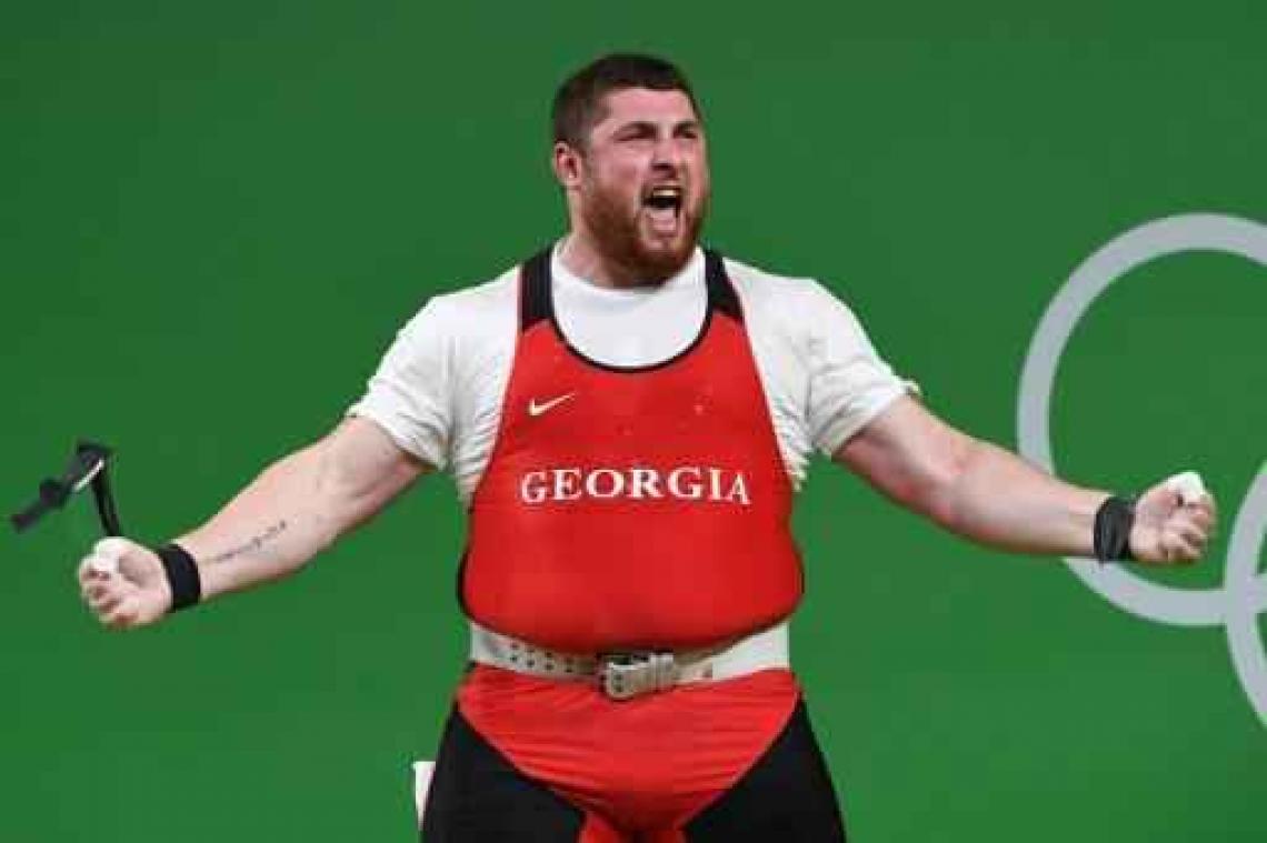OS2016 - Goud én wereldrecord voor Georgische gewichtheffer Talakhadze