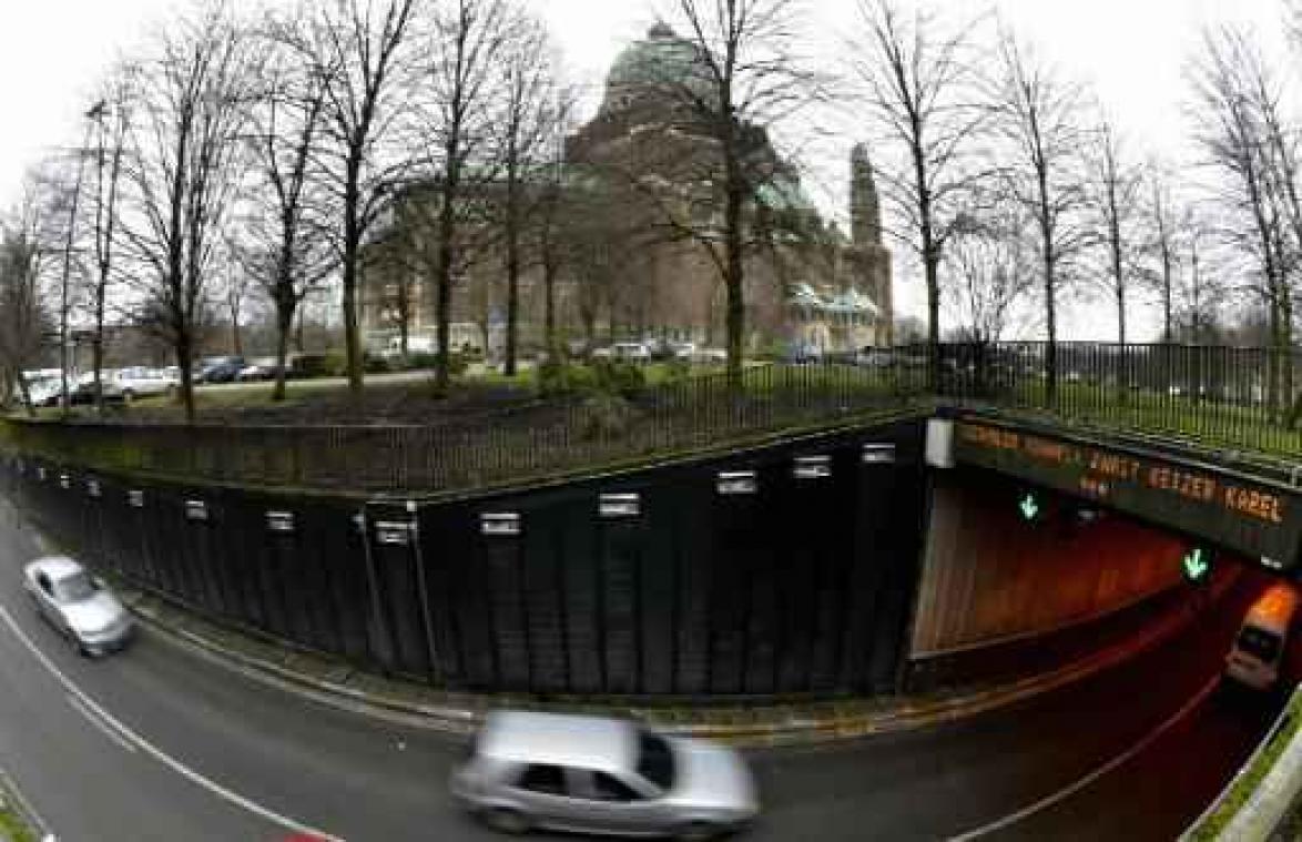 Brusselse Leopold II-tunnel was uur lang gesloten