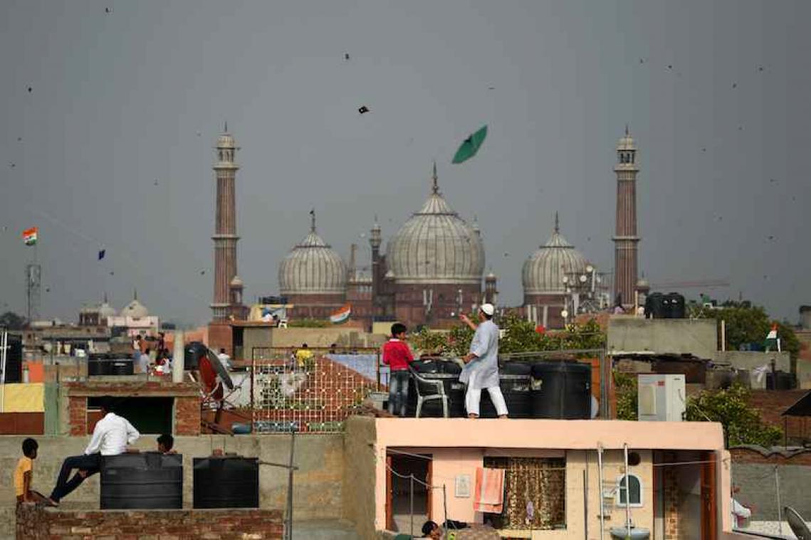 Drie doden bij vliegeren op Indiase nationale feestdag