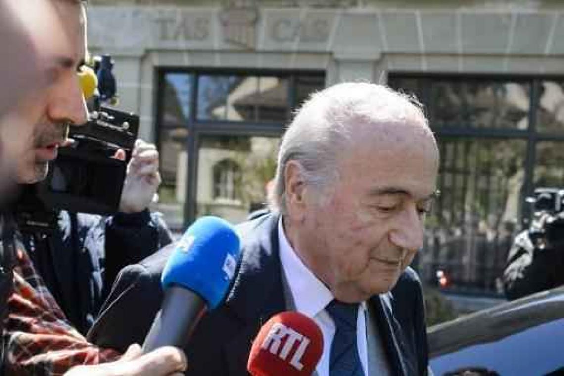 Ex-FIFA-baas Blatter "vol vertrouwen" voor passage bij TAS