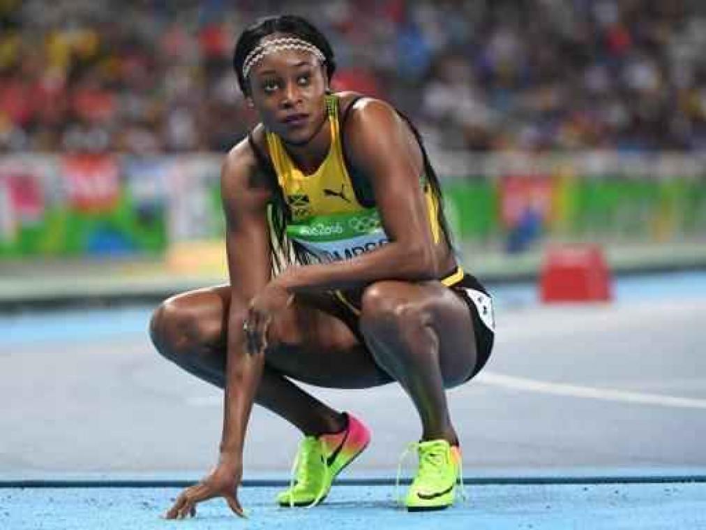 OS 2016 - Jamaicaanse sprintster Elaine Thompson realiseert de dubbel