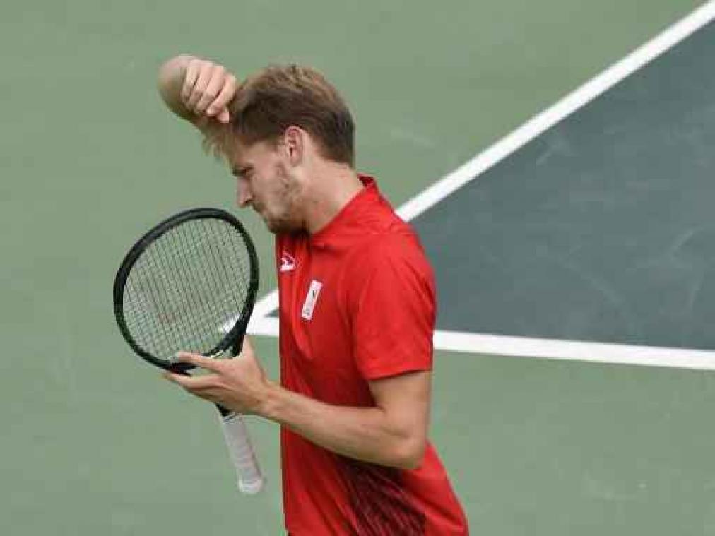 ATP Cincinnati - David Goffin in eerste ronde dubbelspel uitgeschakeld