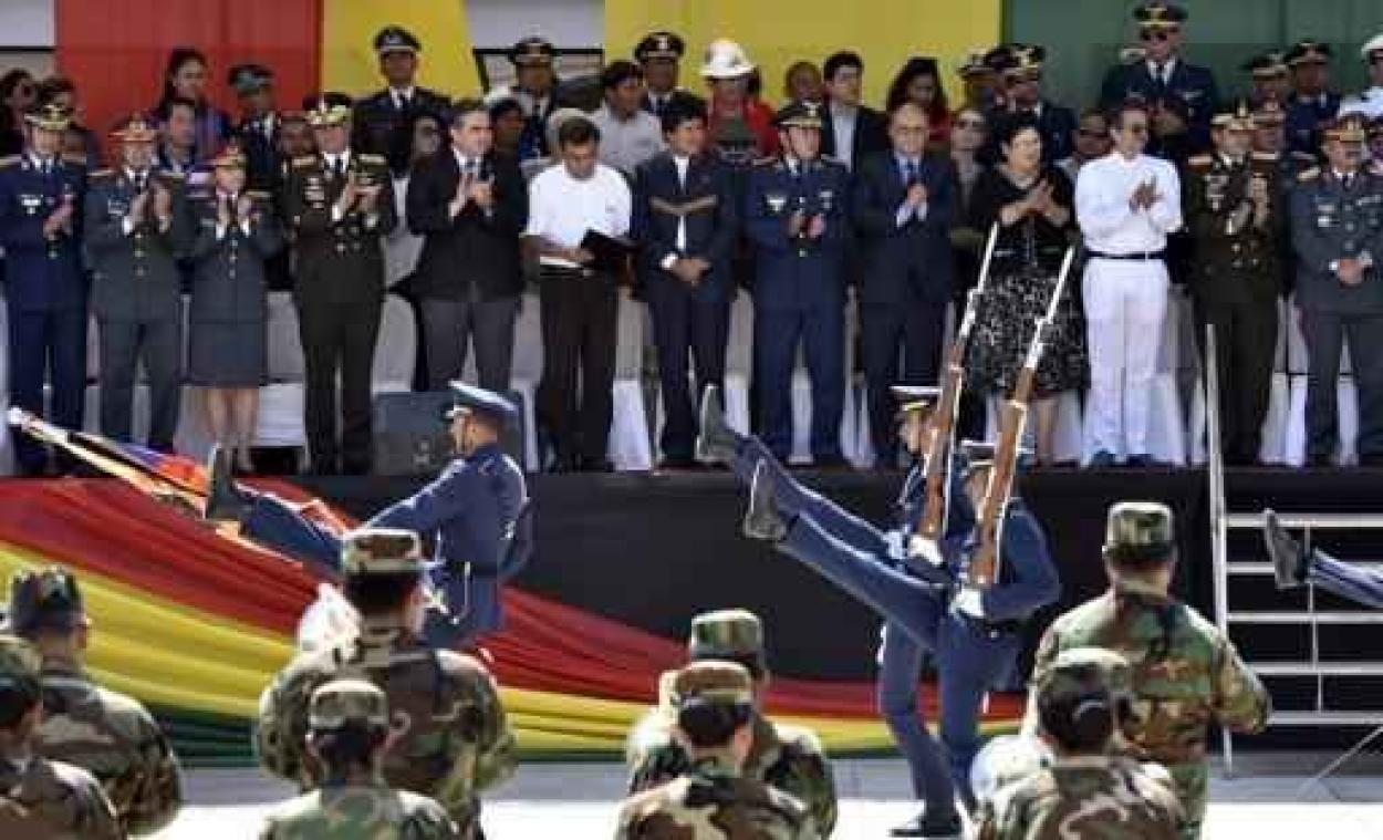 Boliviaanse president Evo Morales opent "anti-imperialistische" militaire school
