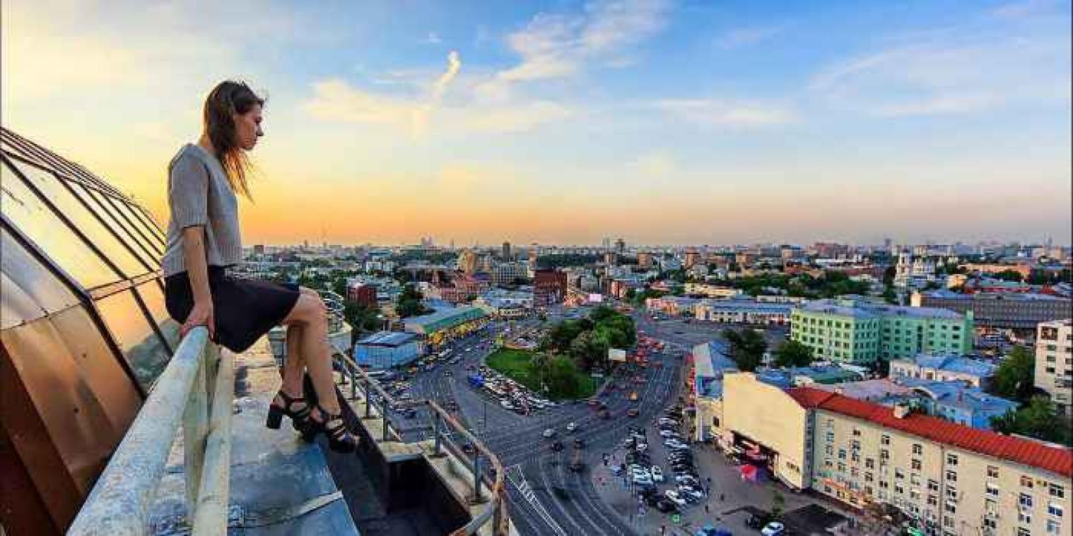 IN BEELD: deze selfies geven mensen met hoogtevrees nachtmerries