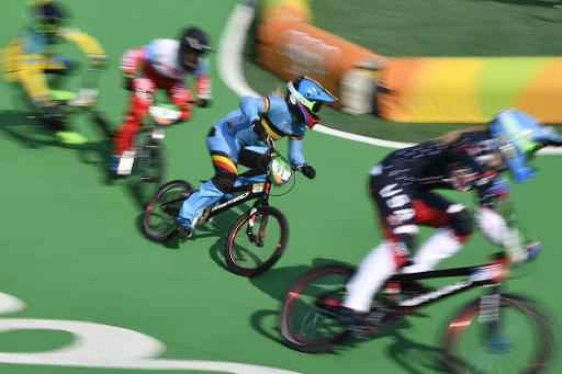 Zesde plaats voor Elke Vanhoof in BMX-finale