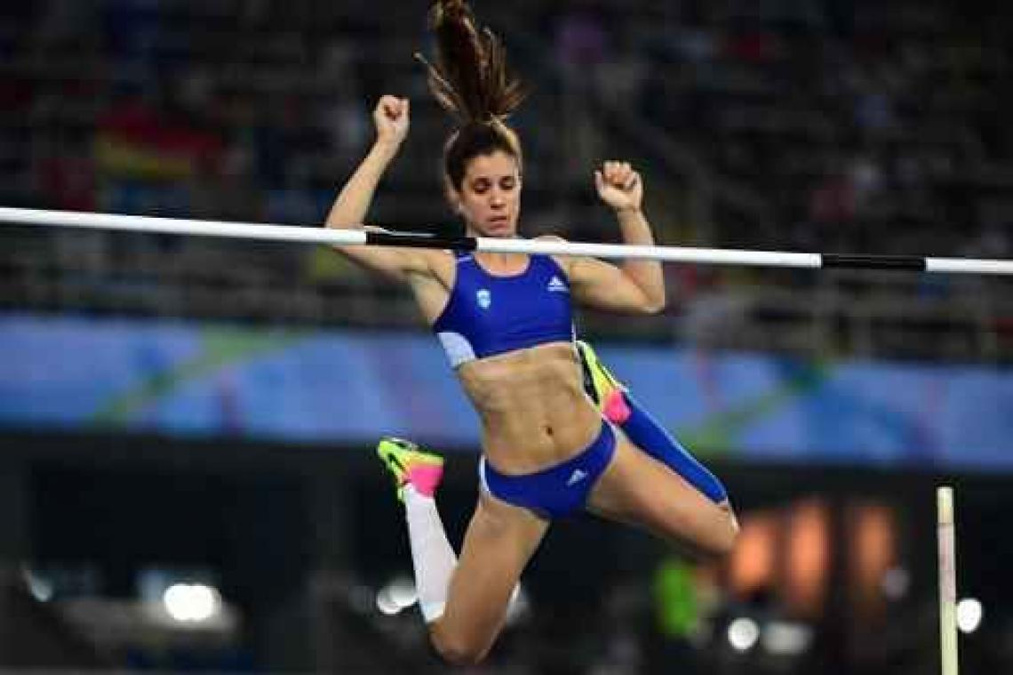 OS 2016 - Griekse Ekaterini Stefanidi springt naar goud in polsstokspringen