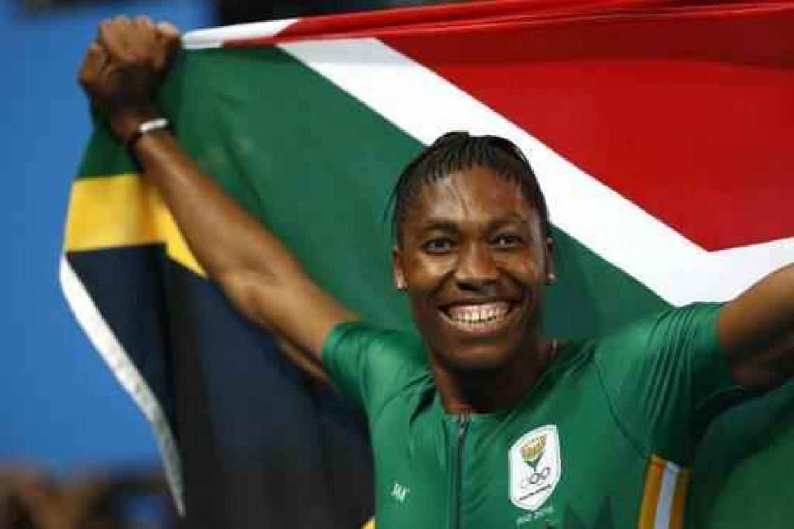 OS 2016 - Zuid-Afrikaanse Caster Semenya maakt favorietenrol waar op 800 meter