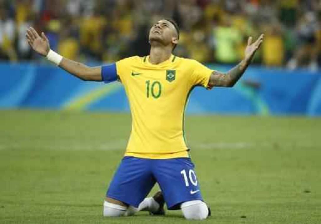 OS 2016 - Neymar bezorgt Brazilië eerste olympisch goud in strafschoppenreeks