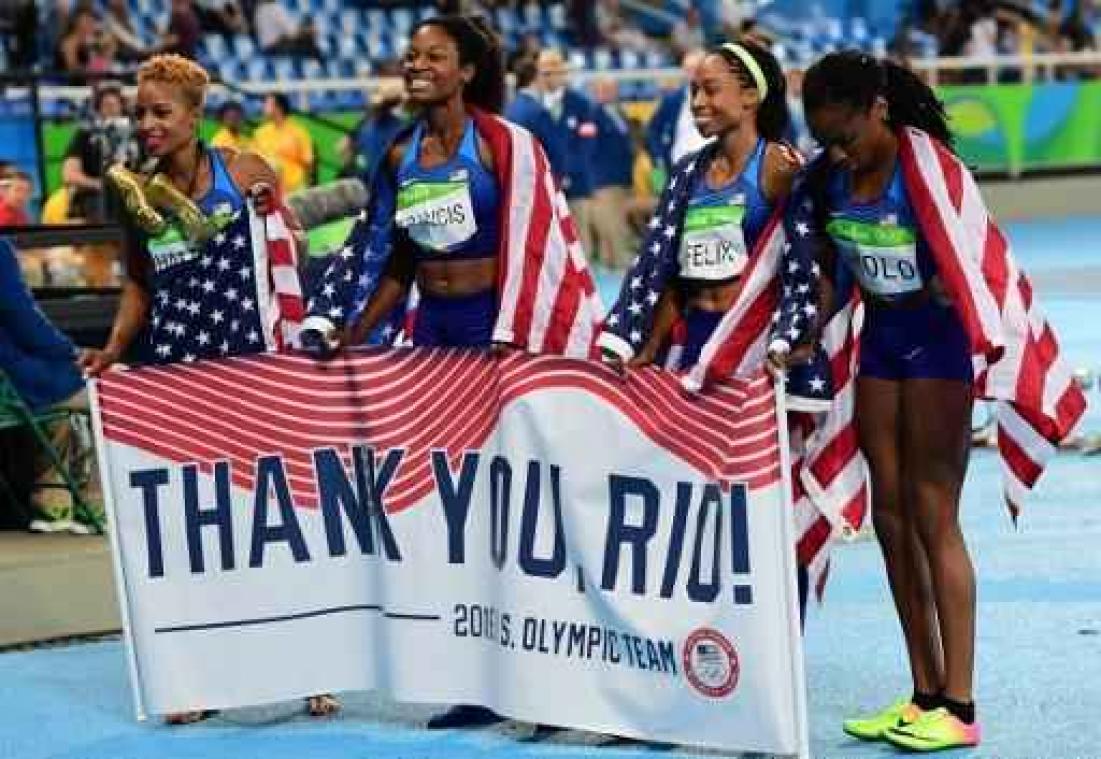 OS 2016 - Allyson Felix verovert historische zesde gouden medaille