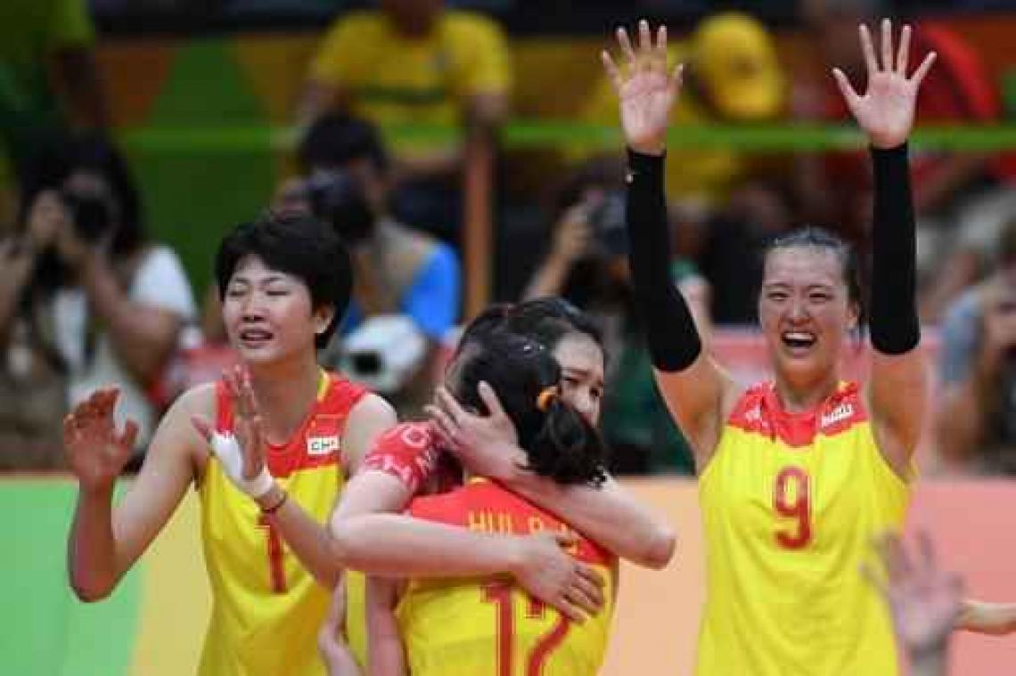 OS 2016 - Chinese vrouwen veroveren volleygoud
