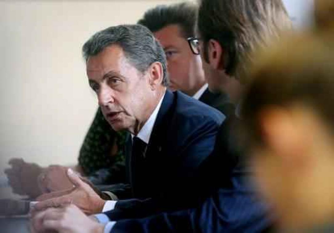 Franse ex-president Nicolas Sarkozy kandidaat bij presidentiële voorverkiezingen