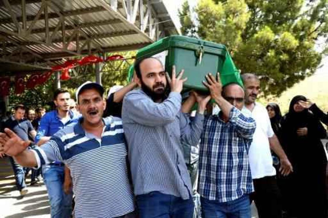 Ankara weet volgens premier Yildirim "totaal niet" wie verantwoordelijk is