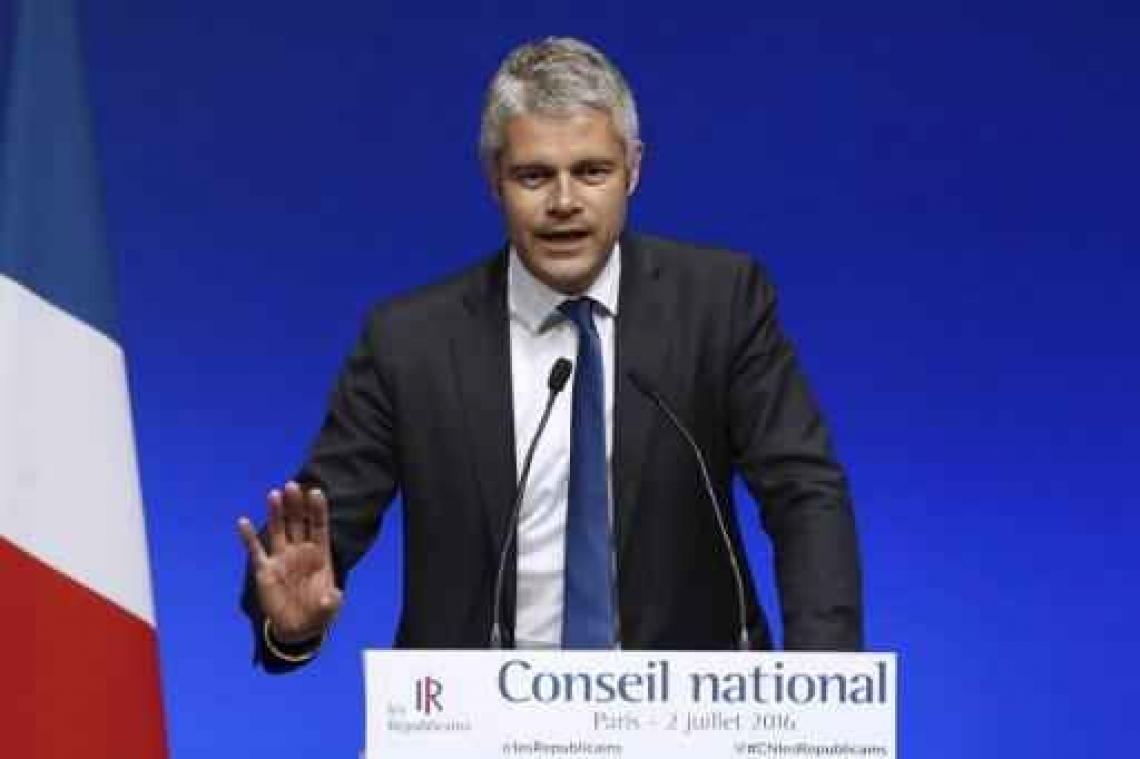 Laurent Wauquiez volgt Nicolas Sarkozy op als partijvoorzitter van Les Républicains