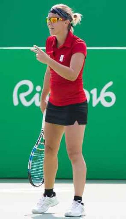 WTA New Haven - Kirsten Flipkens stoot na slijtageslag door naar tweede ronde