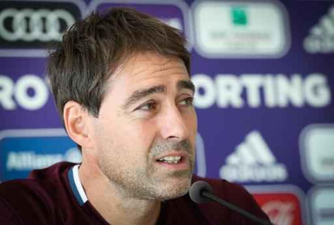René Weiler verwacht goede prestatie van Anderlecht tegen Slavia Praag