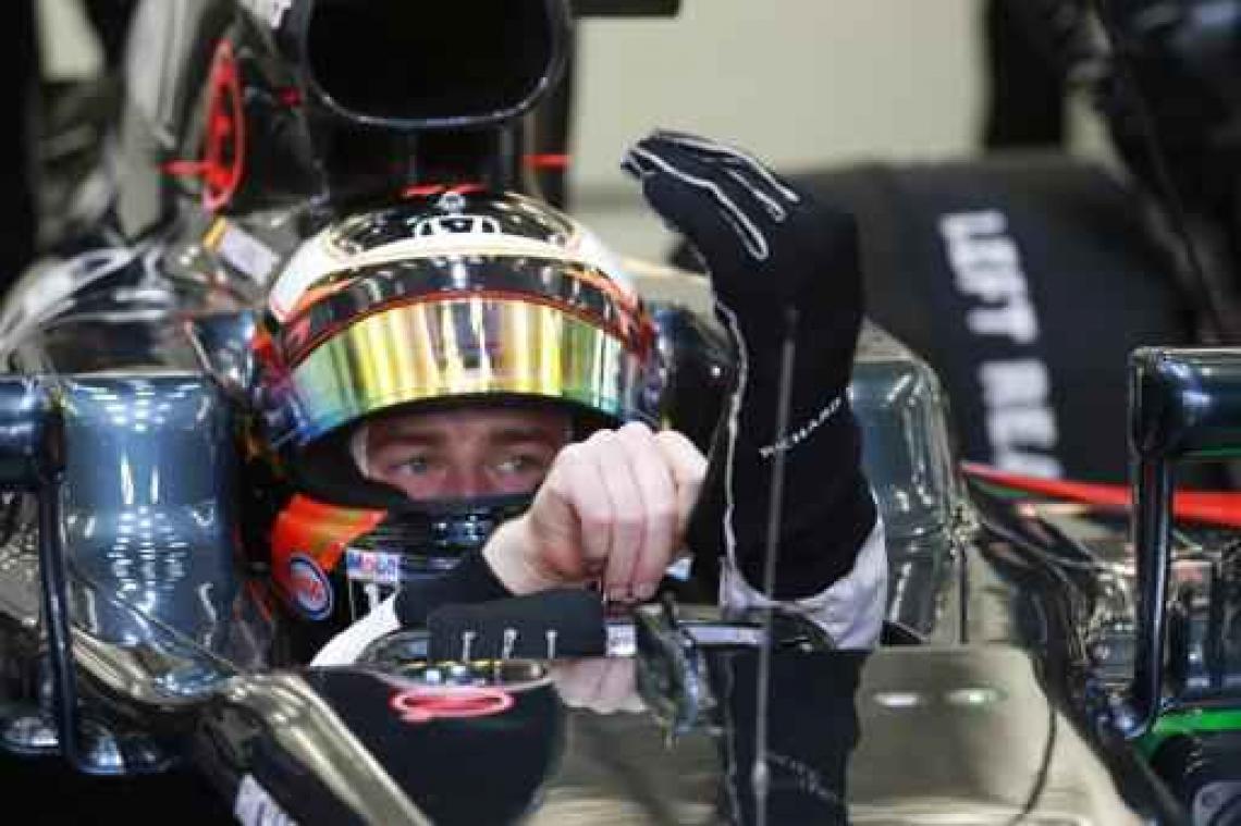 Stoffel Vandoorne rijdt vanavond voor Uber met McLaren 570S door Brussel