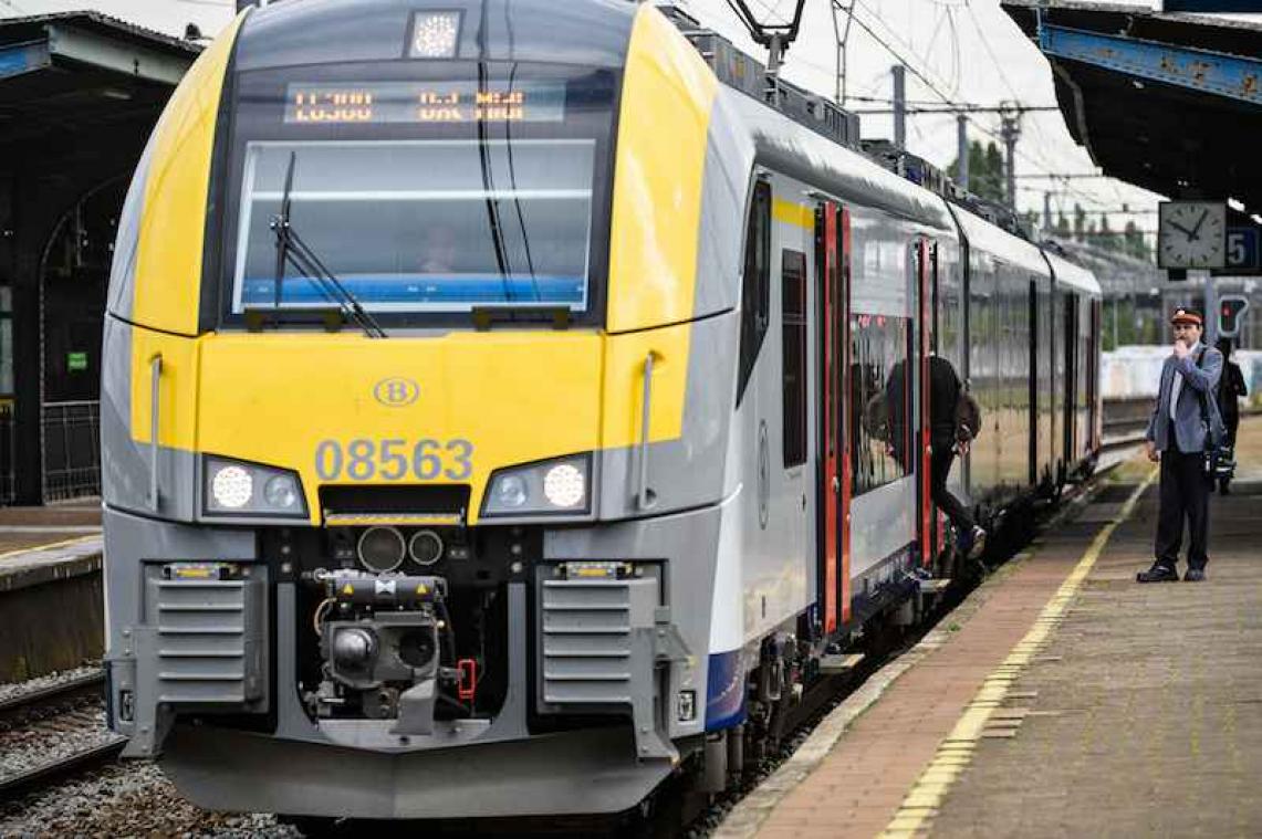 NMBS-conducteurs zingen Happy Birthday via intercom
