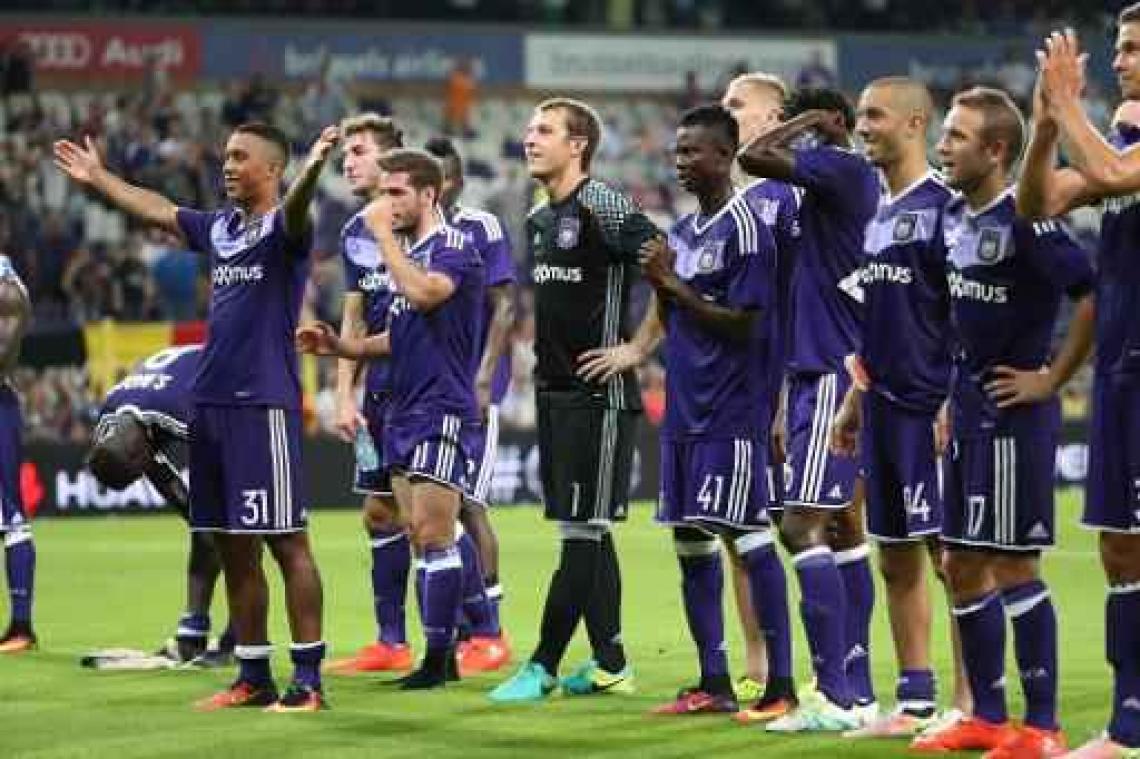 Europa League - Anderlecht ondergebracht in pot één bij loting