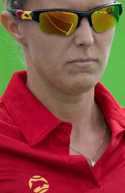 WTA New Haven - Kirsten Flipkens in twee sets uitgeschakeld door Agnieszka Radwanska