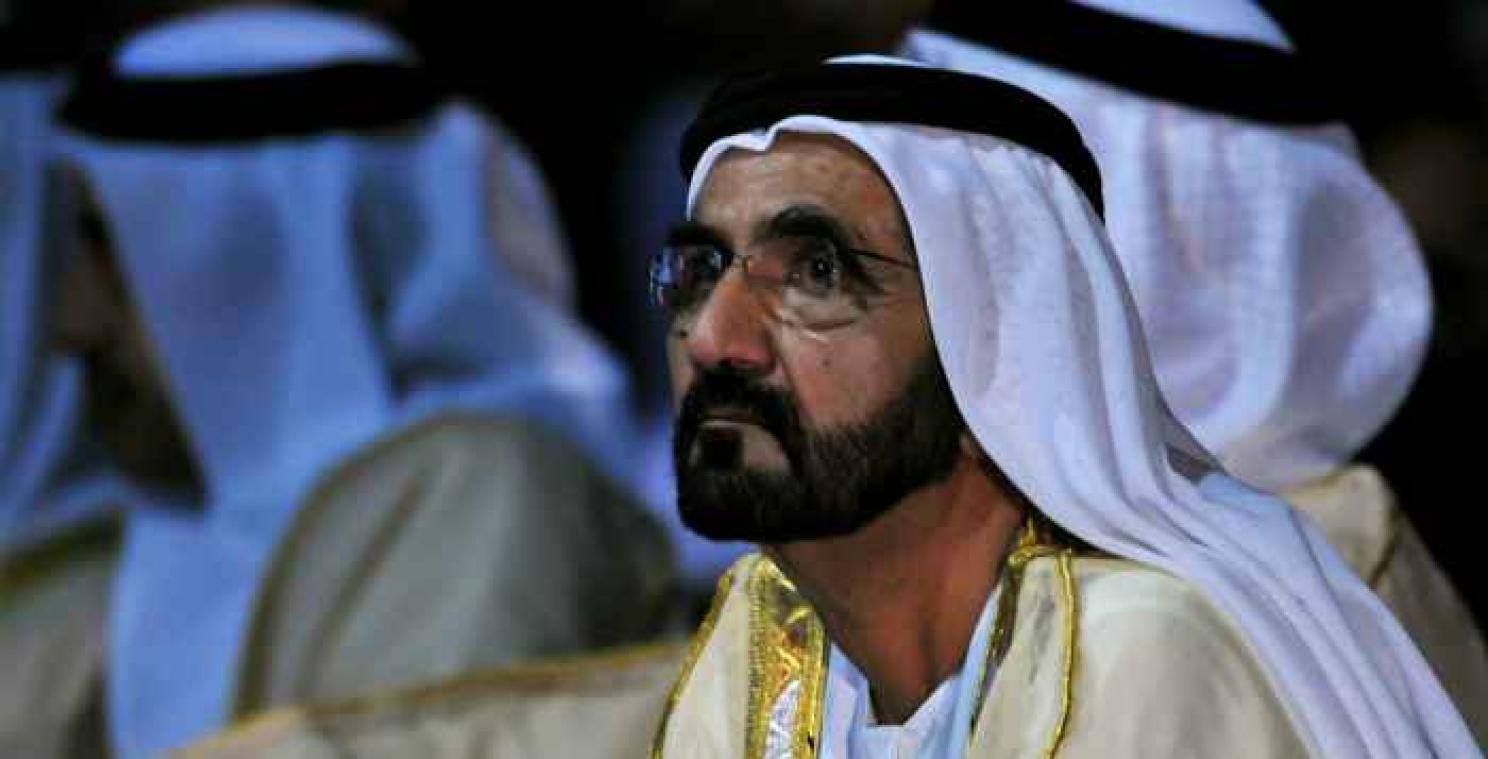 Minister-President Verenigde Arabische Emiraten treft leeg kantoor aan bij arbeidsinspectie