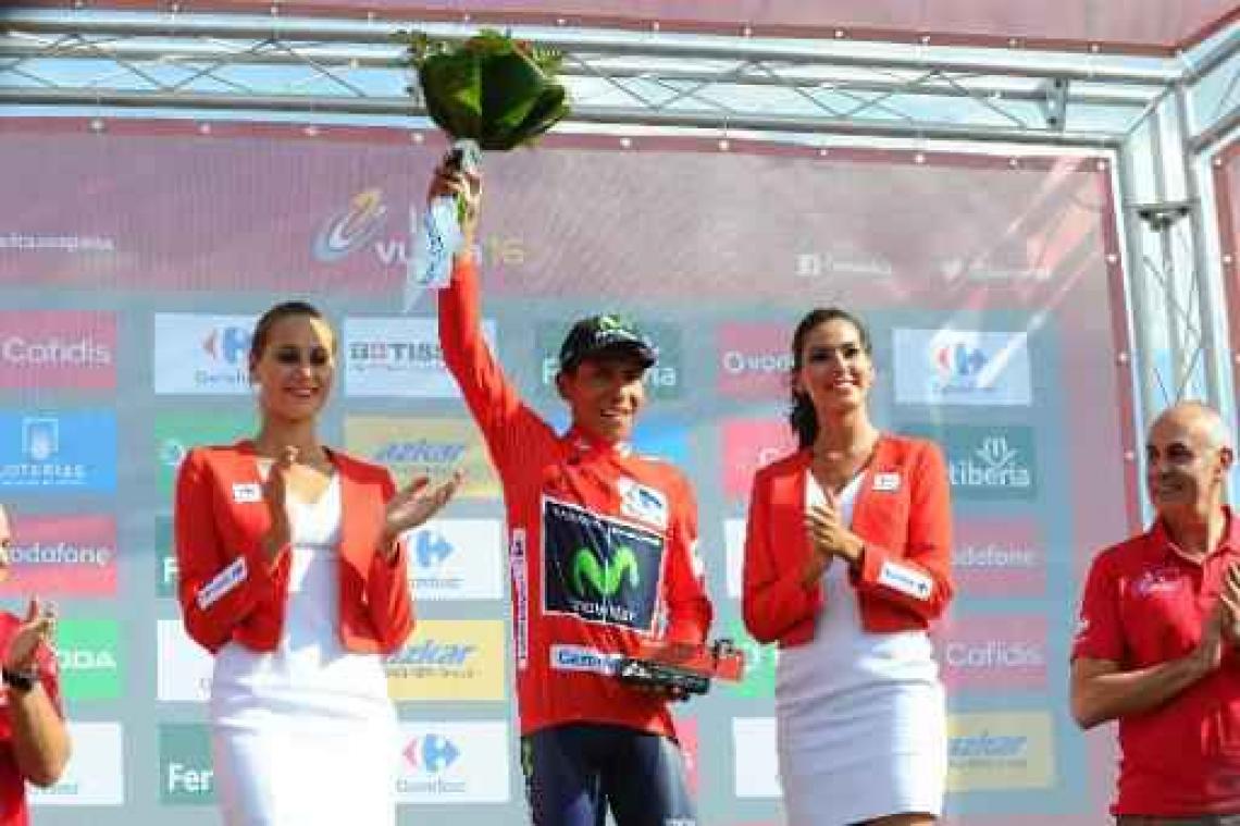 Nairo Quintana herovert leiderstrui Vuelta met winst in tiende rit