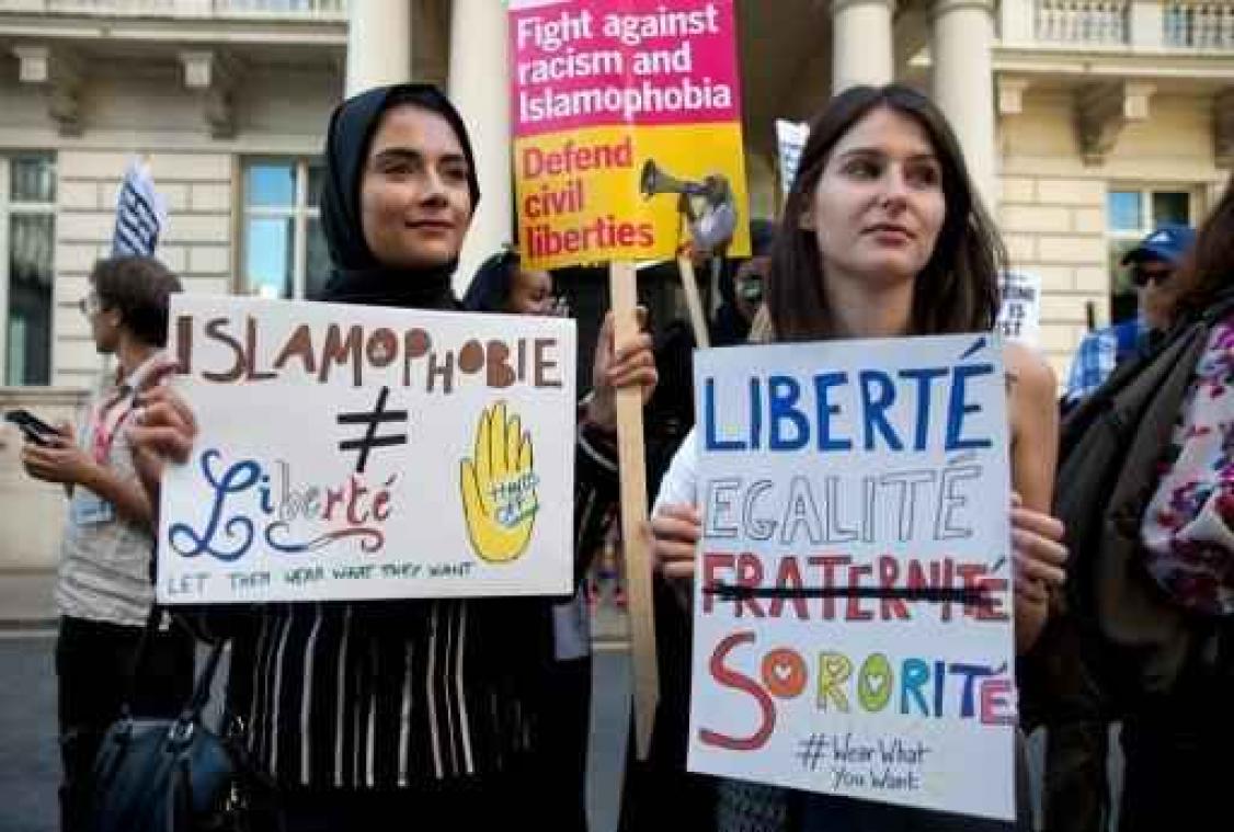 Vier Franse steden die boerkiniverbod behouden eveneens voor rechter