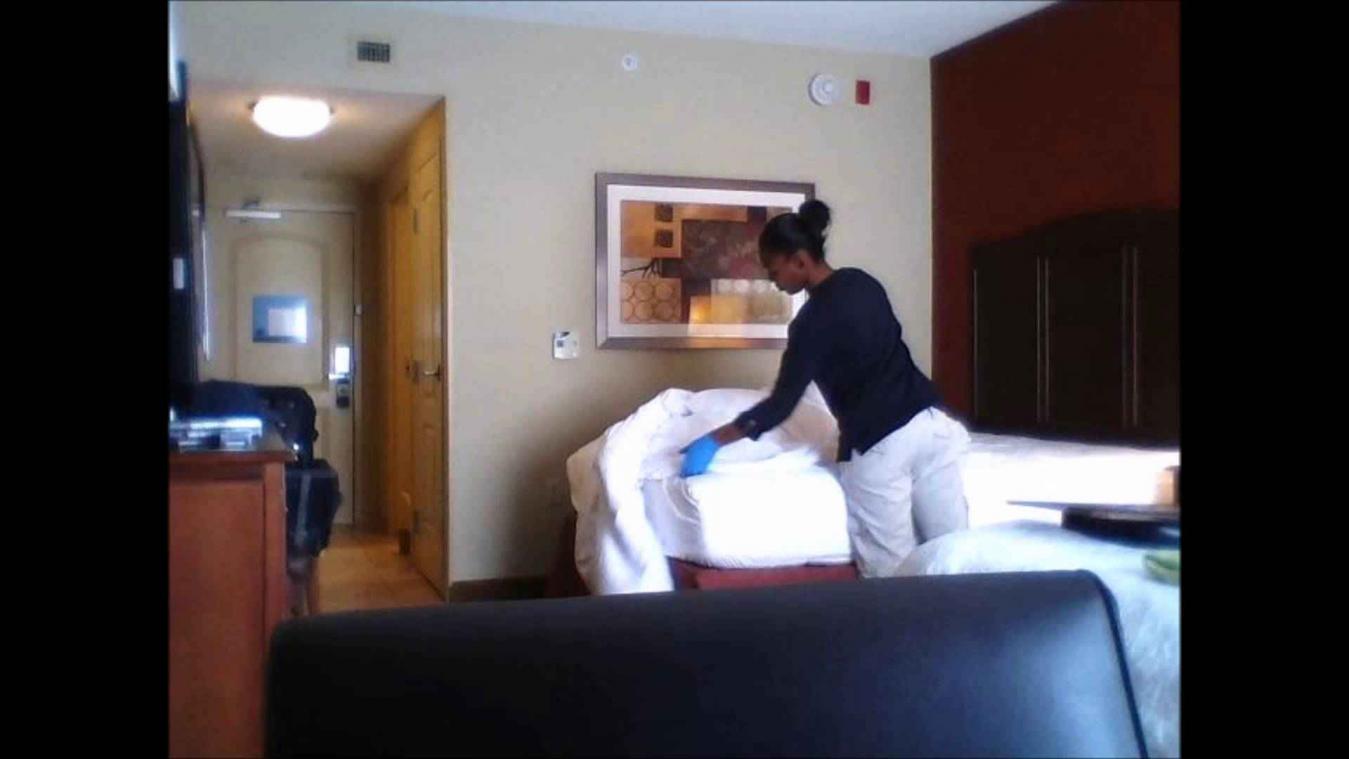 Dit is wat hotelschoonmakers uitvoeren in de kamer van een klant
