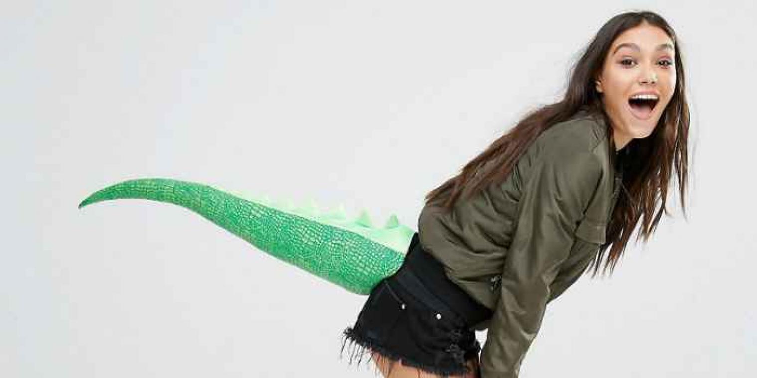 Webshop zaait verwarring met dinosaurusstaart