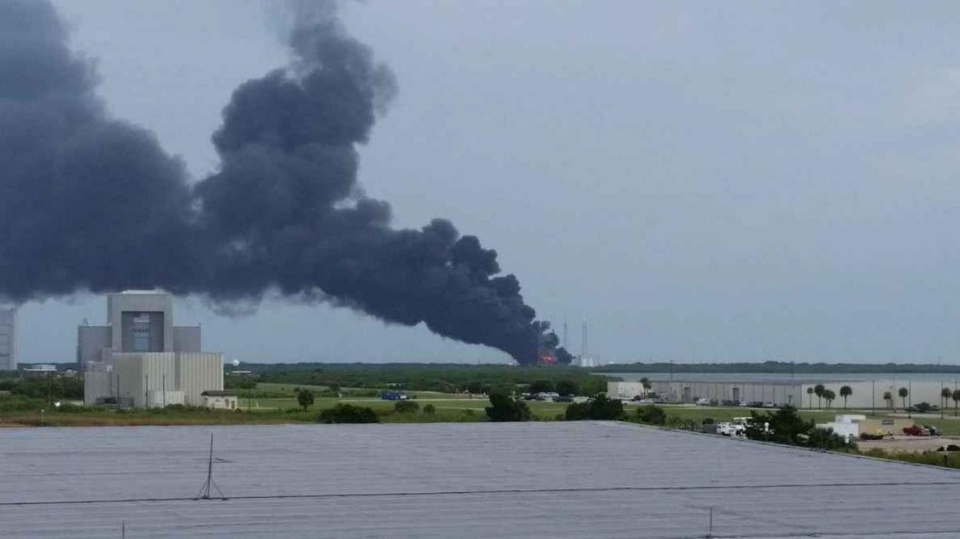 SpaceX-raket ontploft tijdens test