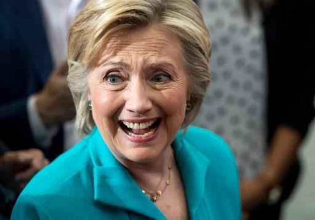 Race Witte Huis - Hillary Clinton haalt recordbedrag fondsen op
