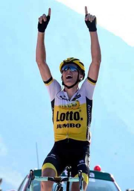 Vuelta - Robert Gesink dolgelukkig met ritzege