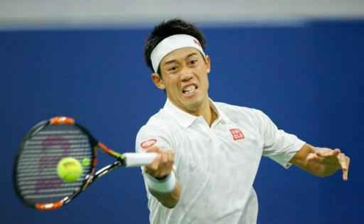 US Open - Nishikori wint in vier sets van Mahut