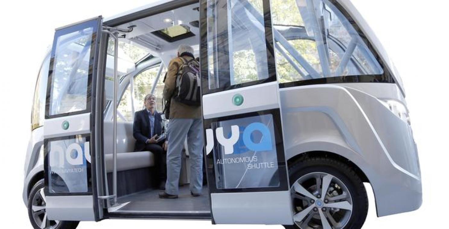 Lyon test zelfrijdende bus