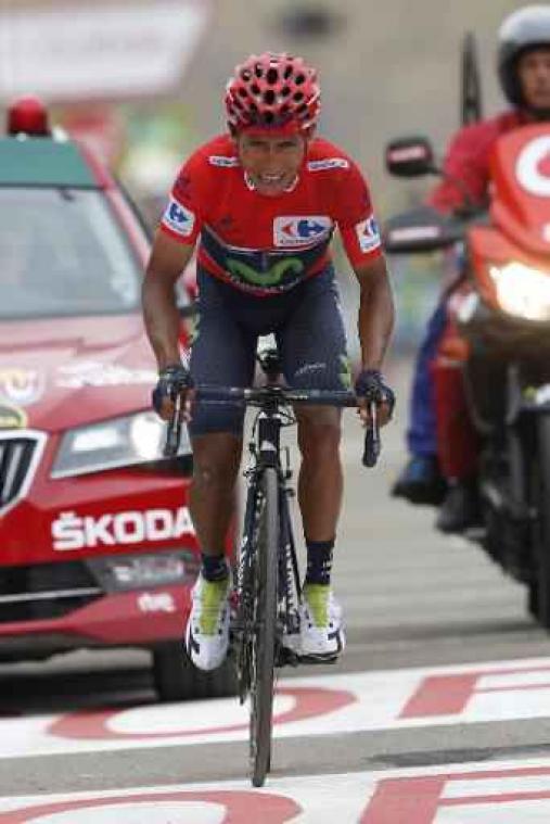 Vuelta - Quintana opgetogen met voorsprong op Froome