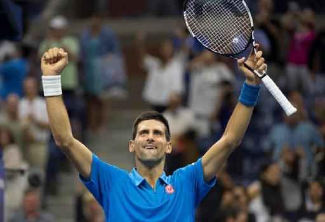 Djokovic plaatst zich zonder al te veel moeite voor kwartfinales US Open