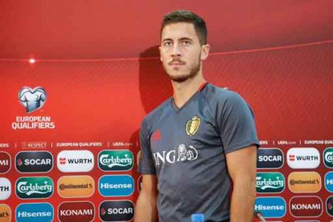 Eden Hazard wil met Rode Duivels "het vertrouwen terugwinnen"