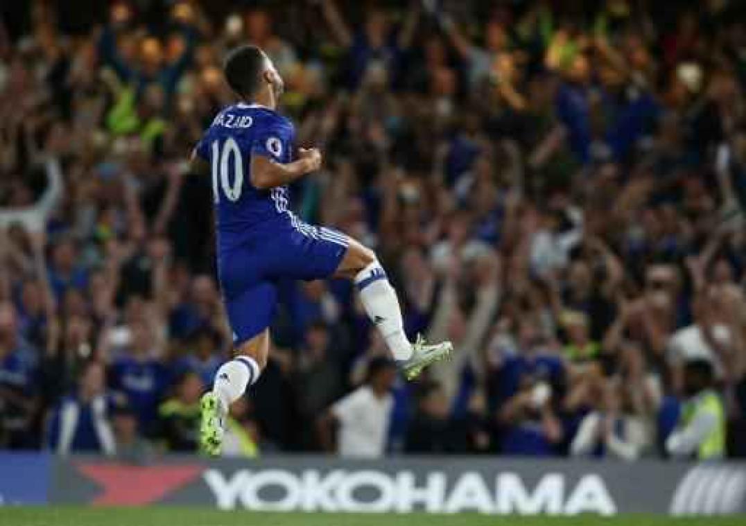 Eden Hazard voor het eerst Speler van de Maand in Premier League